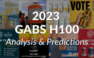 Predictions for the GABS Hottest 100 Craft Beers of 2023