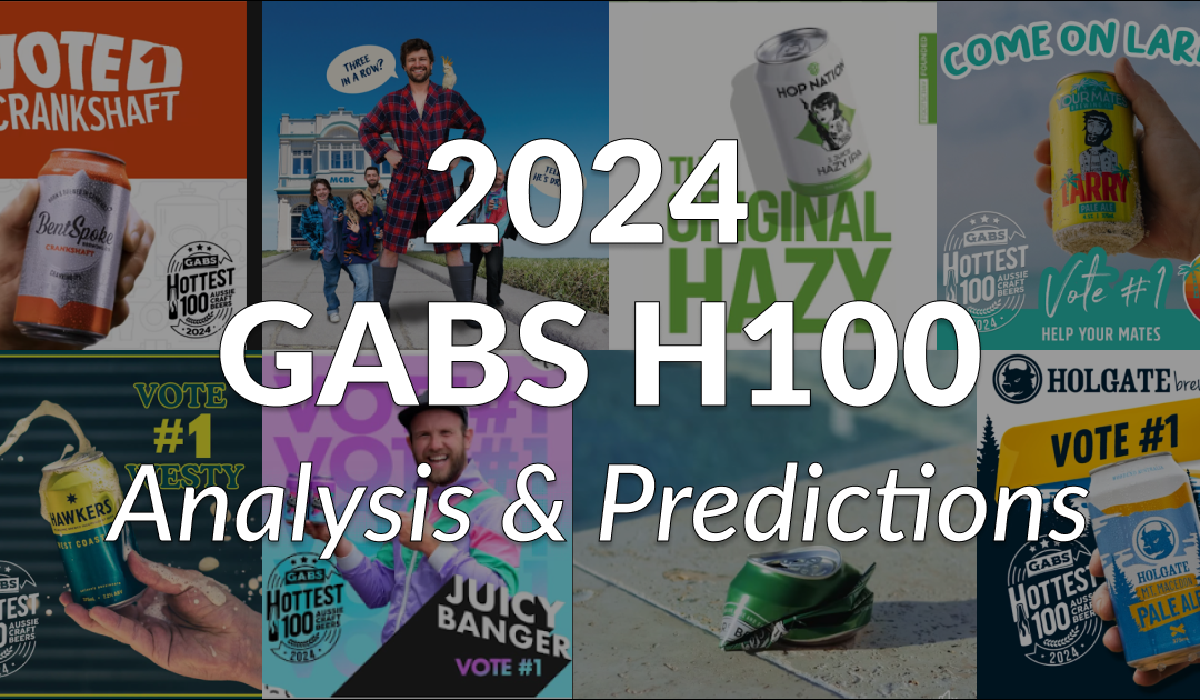 Predictions for the GABS Hottest 100 Craft Beers of 2024